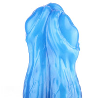 10.15in Double Layer Three Heads Silicone Knot Dildo For Women Men