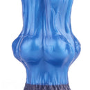 10.15in Double Layer Three Heads Silicone Knot Dildo For Women Men