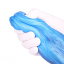 10.15in Double Layer Three Heads Silicone Knot Dildo For Women Men