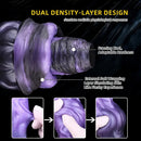 10.15in Dual Density Silicone Knot Monster Dildo G-Spot Anal Love Gift