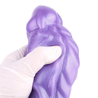 10.15in Dual Density Silicone Knot Monster Dildo G-Spot Anal Love Gift