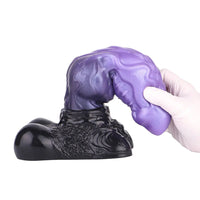 10.15in Dual Density Silicone Knot Monster Dildo G-Spot Anal Love Gift