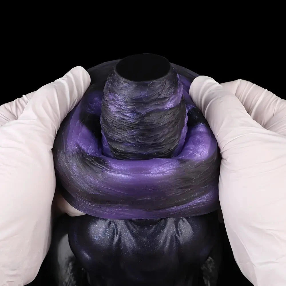 10.15in Dual Density Silicone Knot Monster Dildo G-Spot Anal Love Gift