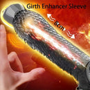 10.16in Penis Cocking Realistic Dildo Penis Sleeve For Girth Enhance Sleeve