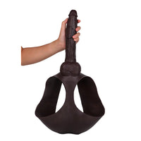 10.1in Hollow Strap on Dildo Panty For G-Spot Vaginal & Anal Stimulation
