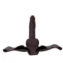 10.1in Hollow Strap on Dildo Panty For G-Spot Vaginal & Anal Stimulation
