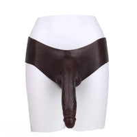 10.1in Hollow Strap on Dildo Panty For G-Spot Vaginal & Anal Stimulation