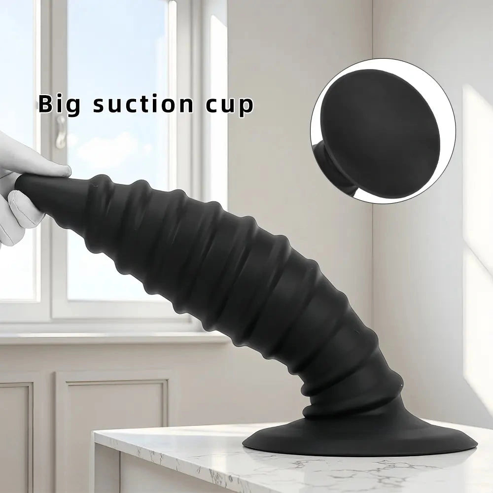 10.23in 12.2in 14.17in Extra Large Long Silicone Tip Anal Plug Dildo
