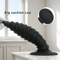 10.23in 12.2in 14.17in Extra Large Long Silicone Tip Anal Plug Dildo