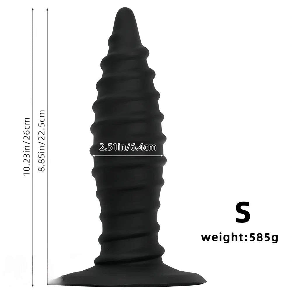 10.23in 12.2in 14.17in Extra Large Long Silicone Tip Anal Plug Dildo