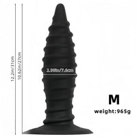 10.23in 12.2in 14.17in Extra Large Long Silicone Tip Anal Plug Dildo