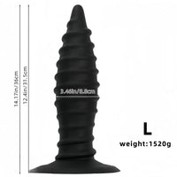 10.23in 12.2in 14.17in Extra Large Long Silicone Tip Anal Plug Dildo