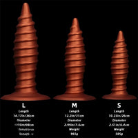 10.23in 12.2in 14.17in Extra Large Long Silicone Tip Anal Plug Dildo