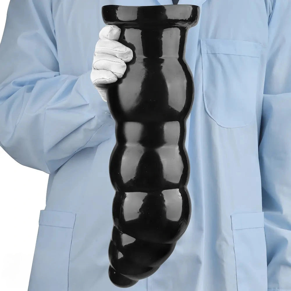 10.23in 14.56in Giant Penis Butt Plug Small Head PVC Fantasy Thick Dildo