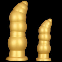 10.23in 14.56in Giant Penis Butt Plug Small Head Silicone Soft Thick Dildo