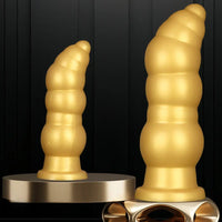 10.23in 14.56in Giant Penis Butt Plug Small Head Silicone Soft Thick Dildo