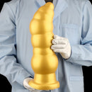 10.23in 14.56in Giant Penis Butt Plug Small Head Silicone Soft Thick Dildo