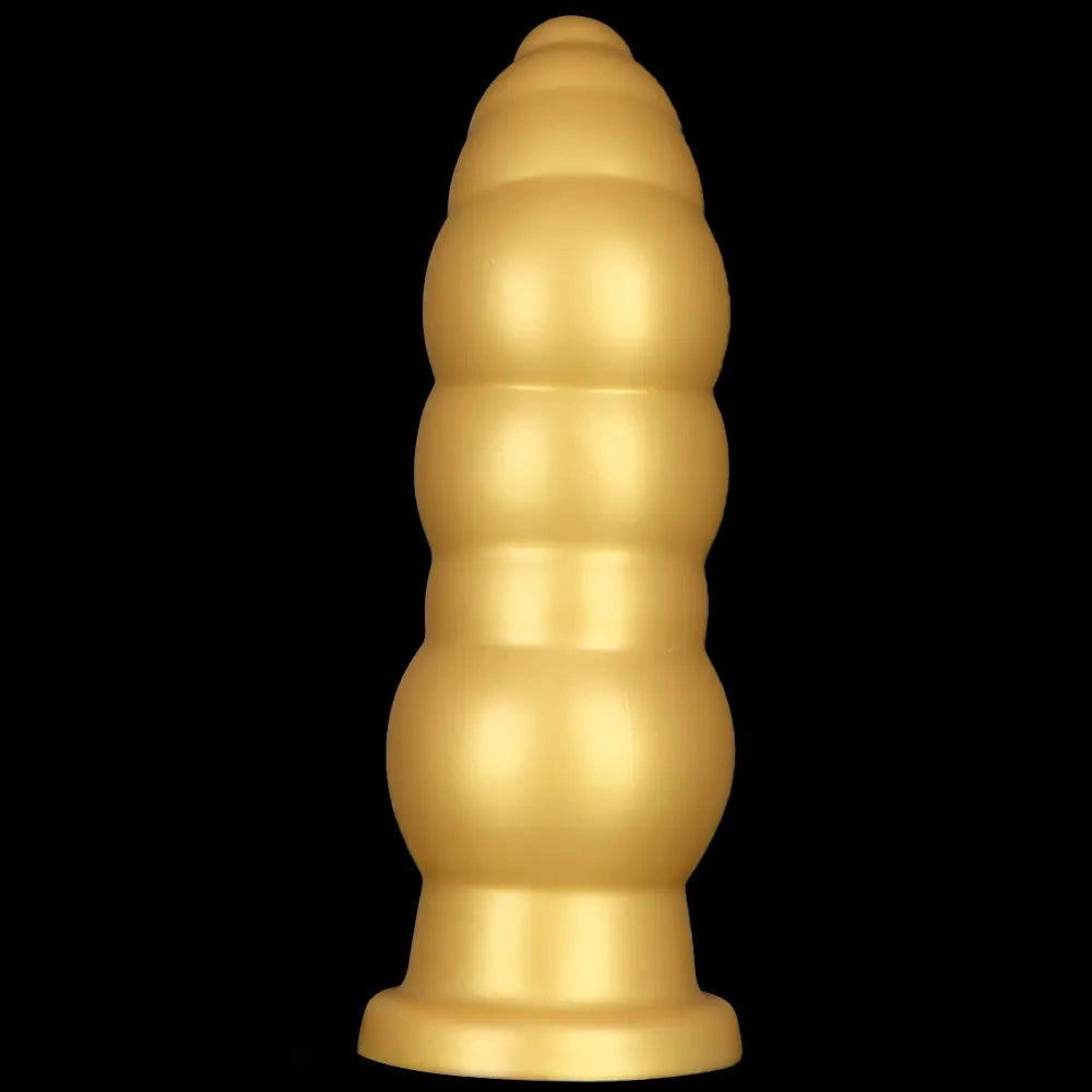 10.23in 14.56in Giant Penis Butt Plug Small Head Silicone Soft Thick Dildo