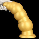10.23in 14.56in Giant Penis Butt Plug Small Head Silicone Soft Thick Dildo