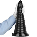 10.23in 14.56in Large Thread PVC Pagoda Thick Large Anal Plug Dildo