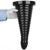 10.23in 14.56in Large Thread PVC Pagoda Thick Large Anal Plug Dildo