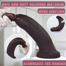 10.23in Big Realistic Skin Silicone Soft Dildo Meaty Feeling G-Spot Stimulator