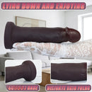 10.23in Big Realistic Skin Silicone Soft Dildo Meaty Feeling G-Spot Stimulator