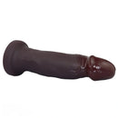10.23in Big Realistic Skin Silicone Soft Dildo Meaty Feeling G-Spot Stimulator