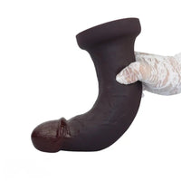 10.23in Big Realistic Skin Silicone Soft Dildo Meaty Feeling G-Spot Stimulator