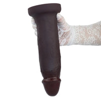 10.23in Big Realistic Skin Silicone Soft Dildo Meaty Feeling G-Spot Stimulator