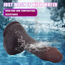10.23in Double Layer Silicone Big Dildo With Strong Suction Cup Sex Toy