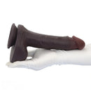 10.23in Double Layer Silicone Big Dildo With Strong Suction Cup Sex Toy