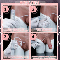 10.23in Ejaculating Dildo Pants Solid Lifelike Wearable G Spot Dildo Panty
