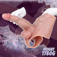 10.23in Ejaculating Dildo Pants Solid Lifelike Wearable G Spot Dildo Panty