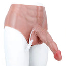 10.23in Ejaculating Dildo Pants Solid Lifelike Wearable G Spot Dildo Panty