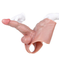 10.23in Ejaculating Dildo Pants Solid Lifelike Wearable G Spot Dildo Panty