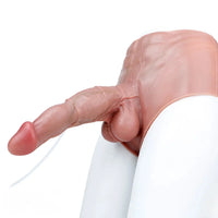 10.23in Ejaculating Dildo Pants Solid Lifelike Wearable G Spot Dildo Panty