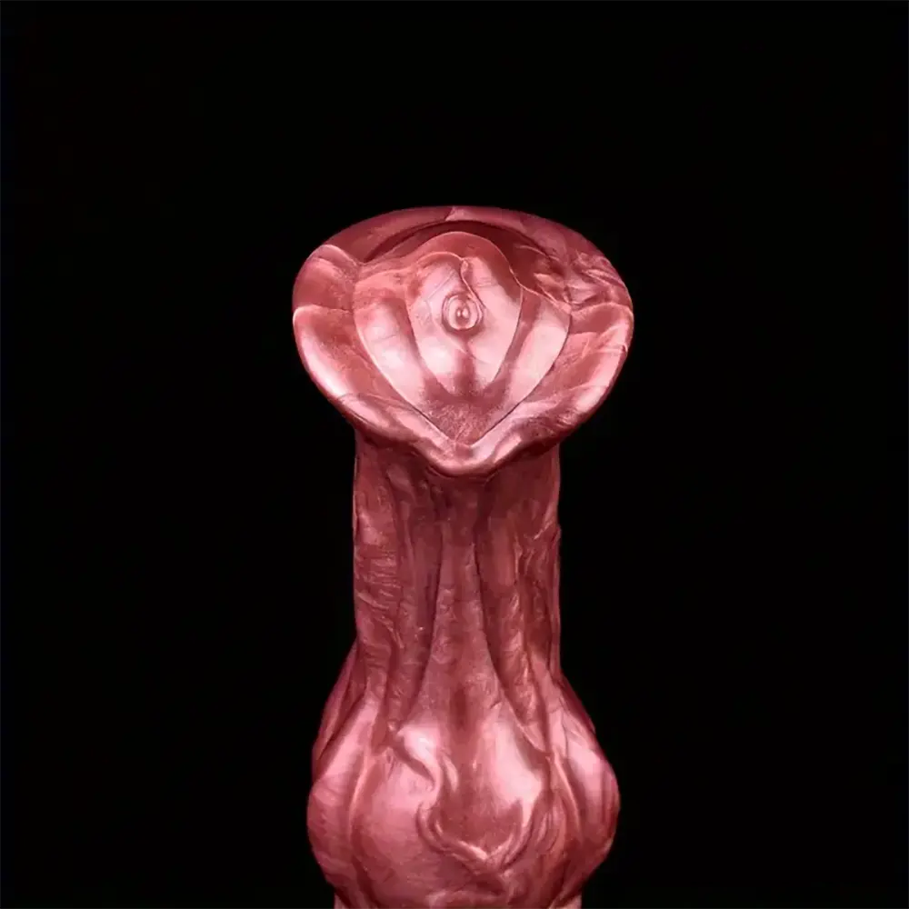10.23in Large Animal Horse Cock Fantasy Silicone Soft Dildo Dilator