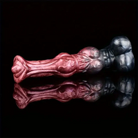 10.23in Large Animal Horse Cock Fantasy Silicone Soft Dildo Dilator