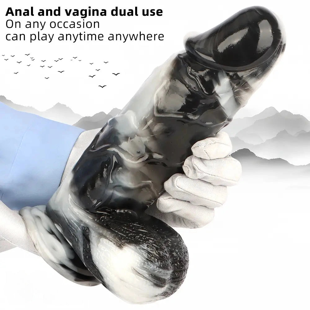 10.23in Large Thick PVC Dildo Male Stimulator For Clitoris Adult Intimacy Toy