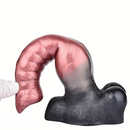 10.23in Large Wolf Fantasy Realistic Soft Silicone knot Flesh-Like Dildo