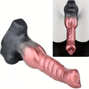 10.23in Large Wolf Fantasy Realistic Soft Silicone knot Flesh-Like Dildo
