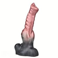 10.23in Large Wolf Fantasy Realistic Soft Silicone knot Flesh-Like Dildo