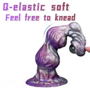 10.23in Liquid Silicone Anal Plug Knot Big Dildo Soft Prostate Massager