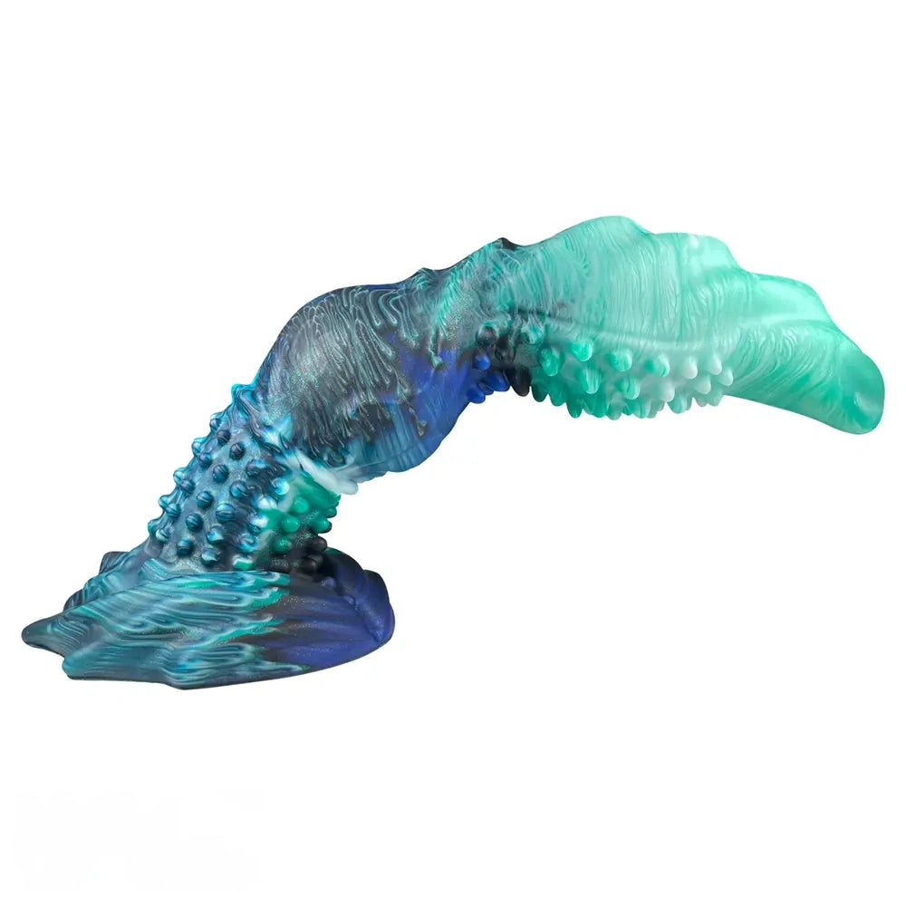 10.23in Monster Fantasy Silicone Spiked Dildo Soft Erotic Tool For Sex