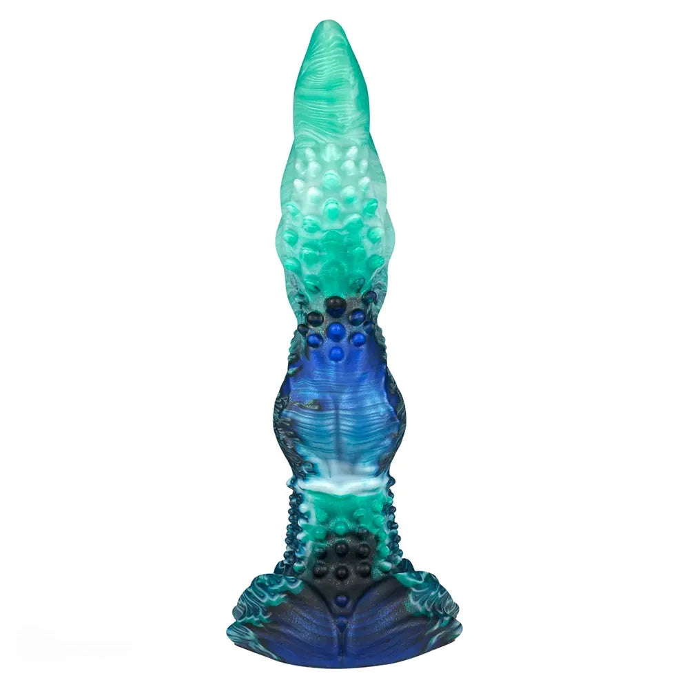 10.23in Monster Fantasy Silicone Spiked Dildo Soft Erotic Tool For Sex