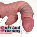 10.23in Realistic Feeling Strap on Big High Quality Heat Resistant Dildo