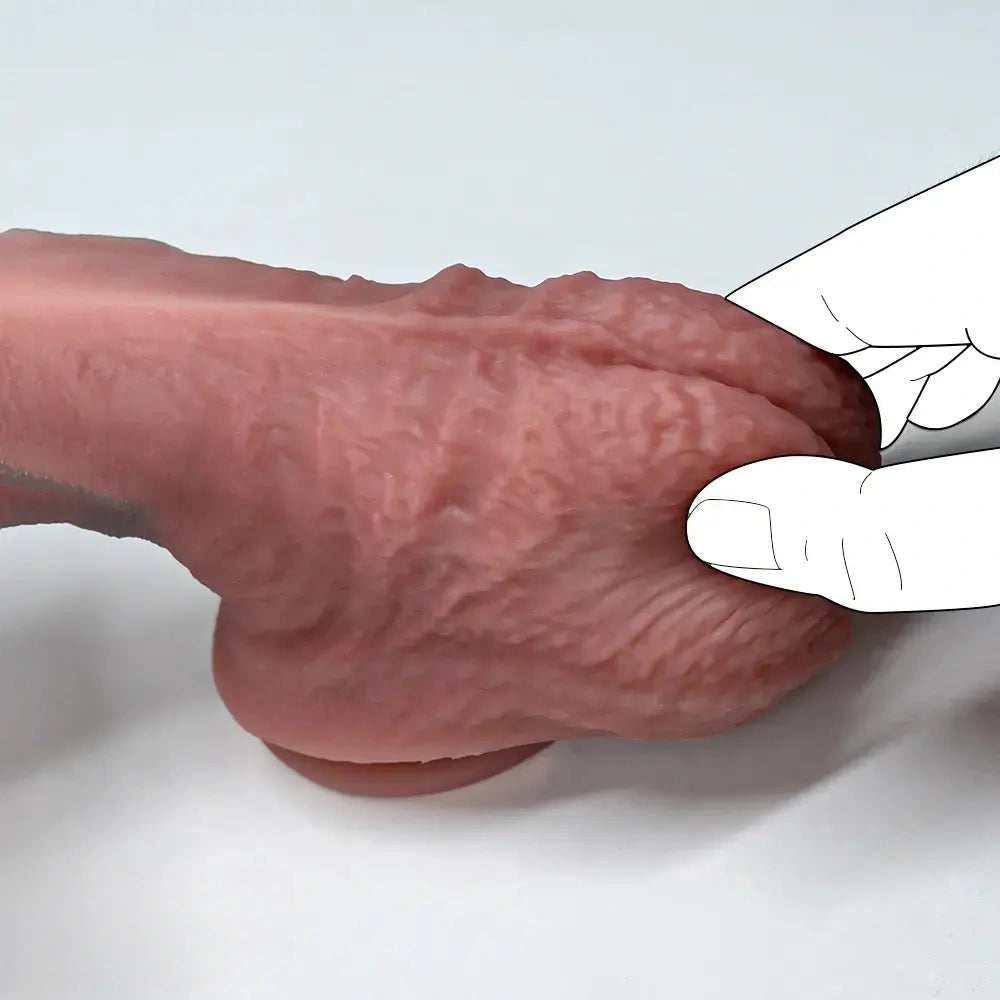 10.23in Realistic Feeling Strap on Big High Quality Heat Resistant Dildo