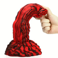 10.23in Silicone Soft Big Monster Creature Women Suction Cup Dildo