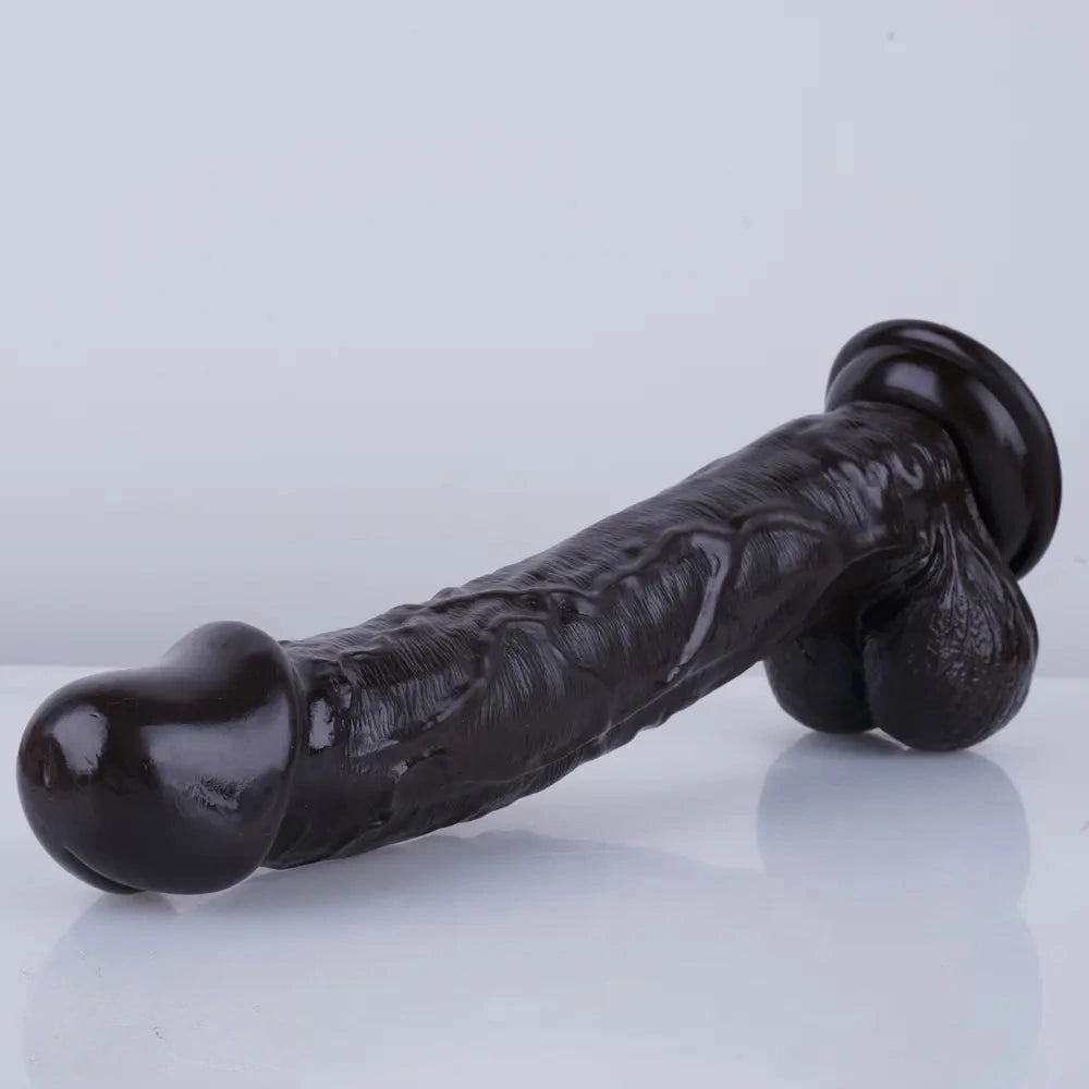 10.23in Suction Cup Penis Dildo For Woman Masturbator Clit Stimulator